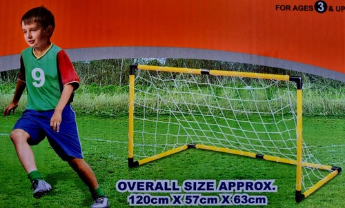 120cm football goal post net - 120cm,
